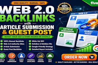 do web 2 0 backlinks with seo article submission for website foundation links