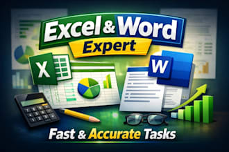 help you with excel and word tasks
