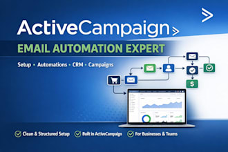 build your activecampaign email automations and email campaigns
