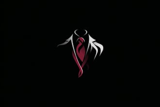design luxury monogram and clothing brand logo