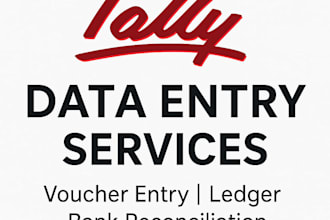 do 50 tally data entry for testing or trial work