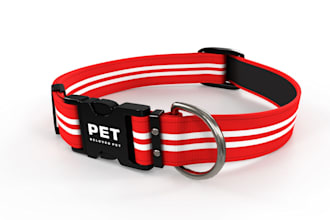 create product rendering, and manufacturing techpacks for pets, feeders, collars