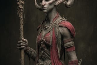 fantasy horror and fantasy horror character