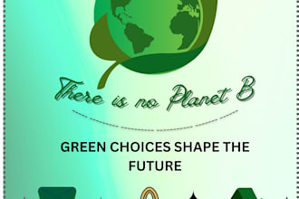design posters and ppts for educational purposes and events