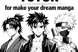 create your first manga from scratch in 10 dollars