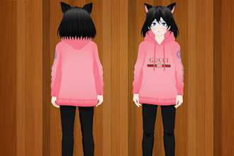 rig, fix, convert 3d model for vrchat, vrm, mmd, arkit blendshape and editing