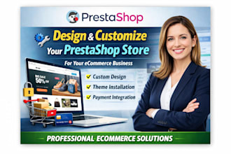design and customize a prestashop store for your ecommerce business