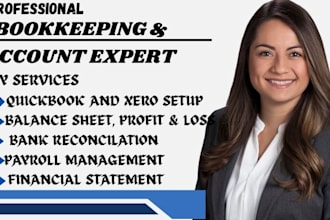 do bookkeeping and accounting in xero, quickbooks, wave