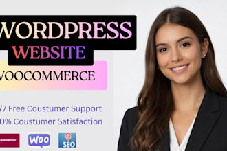 woocommerce website design or redesign with elementor pro