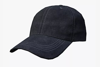 create realistic 3d cap or headwear design for fashion and product visualization