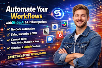 create sintra ai workflow automation and no code solutions