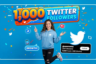 do twitter promotion fast organic growth to increase followers and engagement