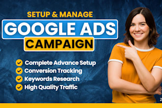 setup audit and manage your google ads adwords PPC campaigns