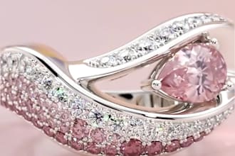 do 3d jewelry animation 3d product animation 3d cad design 3d ring product video