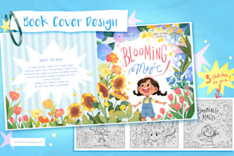 draw childrens book cover