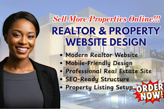 build real estate wordpress website realtor property website real estate website