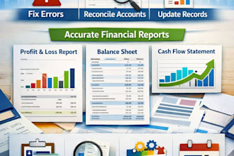 do xero cleanup and financial reporting
