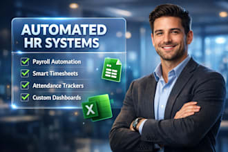 build automated payroll, employee timesheet, and custom systems in google sheet