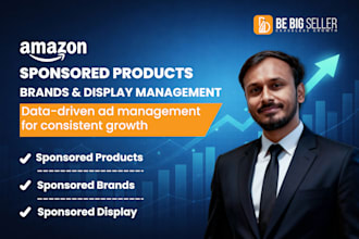 manage your amazon sponsored products brands and display ad campaigns
