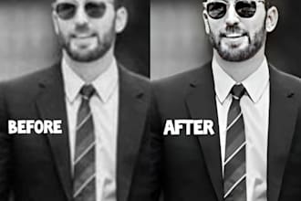 enhance image quality and improve clarity professionally