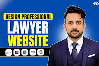 design a professional lawyer website and accountant website