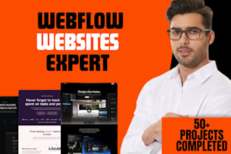 do expert webflow design and fixes as webflow developer and webflow expert