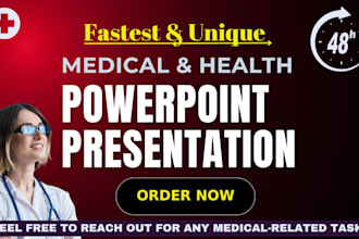 create unique medical powerpoint presentation as doctor