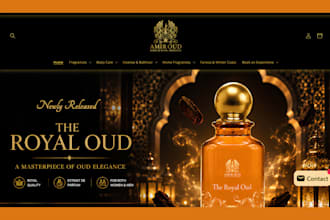 design perfume shopify store beauty perfume store oud cologne fragrance store