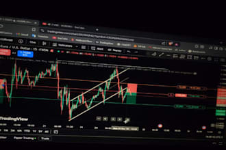 deliver custom tradingview pinscript indicator with alerts