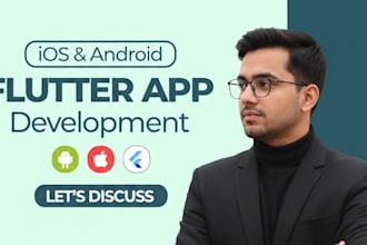 do mobile app development android ios app, building mobile app flutter developer