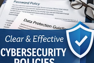 create a professional cybersecurity policy for your business