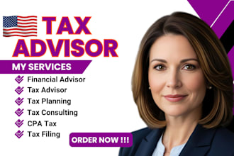 do tax advisor, financial advisor, tax planning, tax return as a CPA