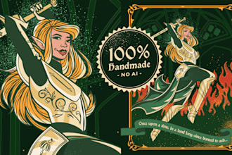 design hand drawn bookish character art
