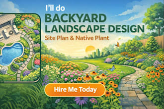 do backyard landscape design site plan native plant