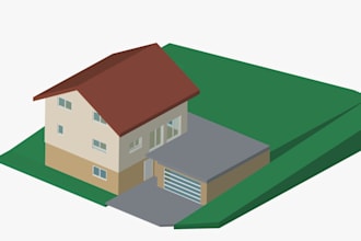create cad floor plans and 3d models for rooms and buildings