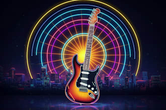 record steady rhythm guitar tracks for your song