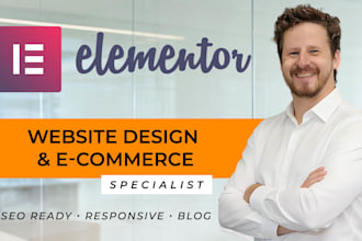 create an elementor website for you