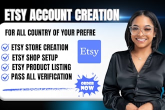 do etsy shop set up, etsy store creation, etsy SEO,etsy listing,digital products