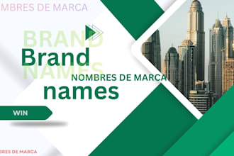 brainstorm iconic brand names, business name, product name