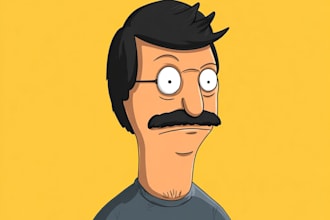 draw you in bobs burgers style