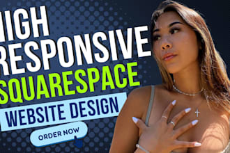 design squarespace website, figma to squarespace landing page, website developer