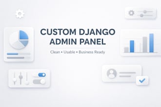 customize and improve your django admin panel
