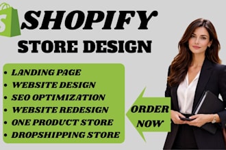 build shopify dropshipping store or website for beauty, jewelry, or fashion