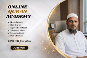be your online quran teacher for kids  adults with tajweed