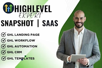 build ghl snapshots ghl automations ghl landing page ghl crm ghl saas n8n zapier