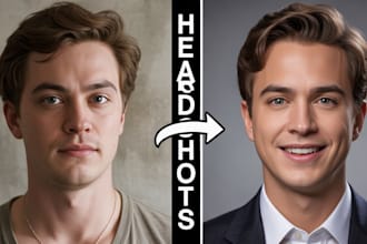 generate realistic professional ai headshots for linkdin ,face swap