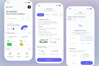 build ai online course app with lms, live classes, quizzes, ai chatbot, CDN
