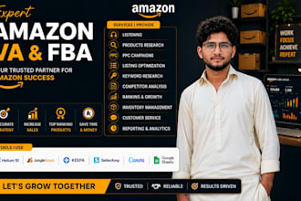be your expert amazon virtual assistant and fba pl
