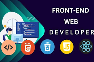 do front end web development