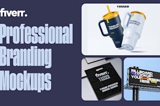 create high resolution professional mockups in photoshop